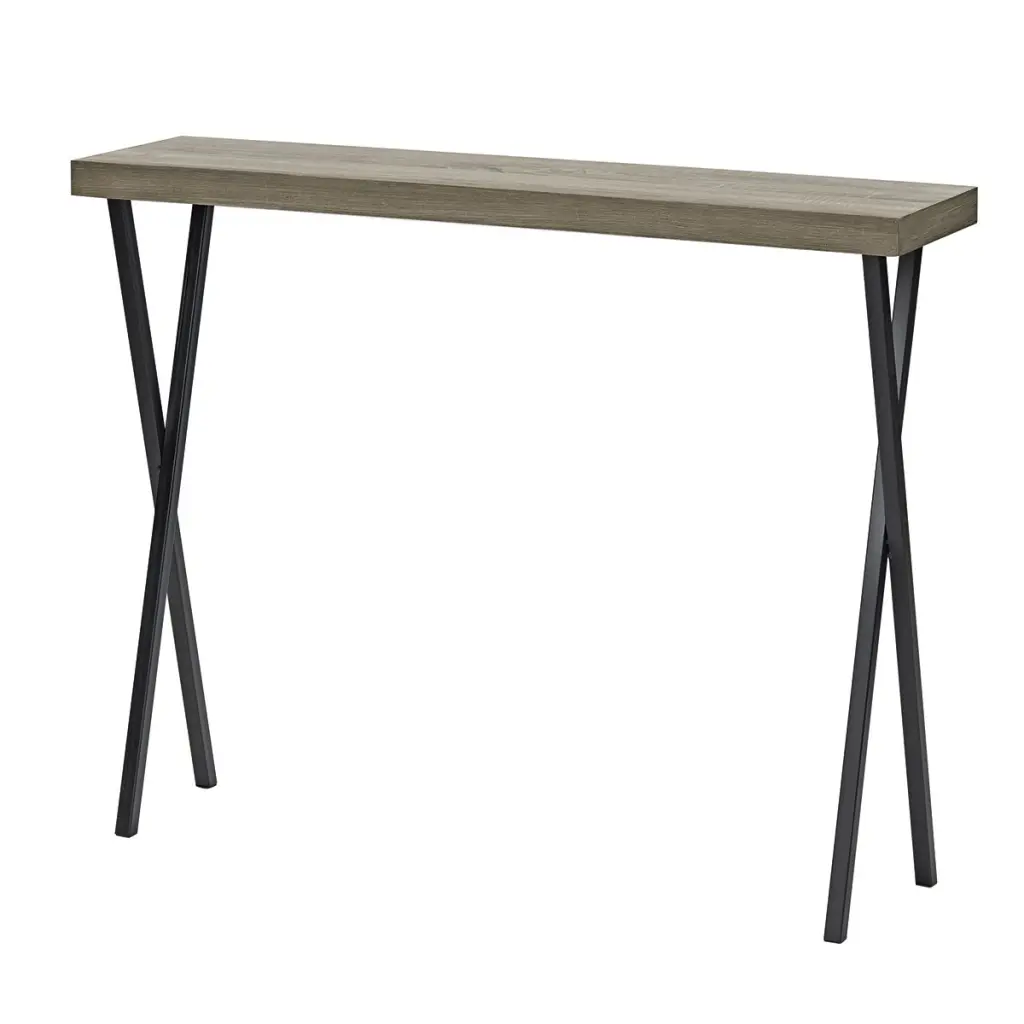 Data Oak Console Table