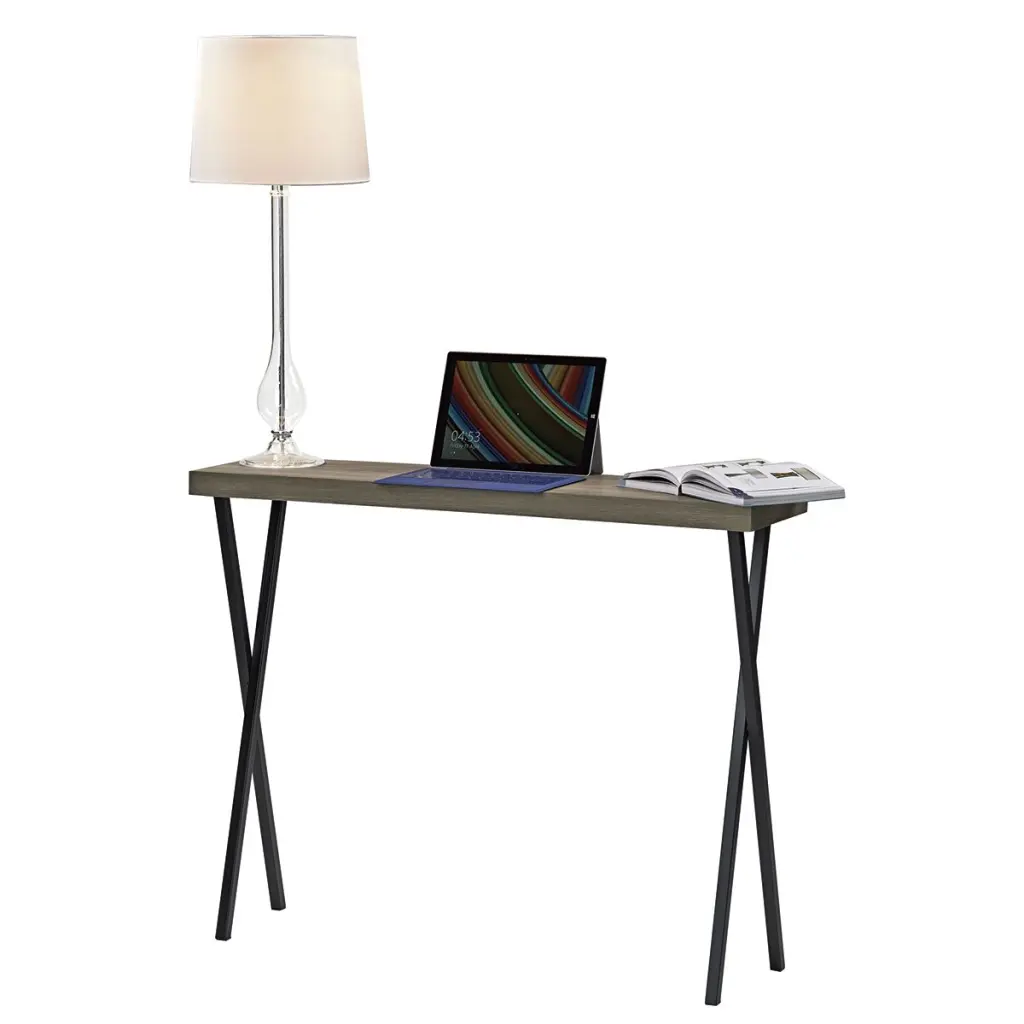 Data Oak Console Table