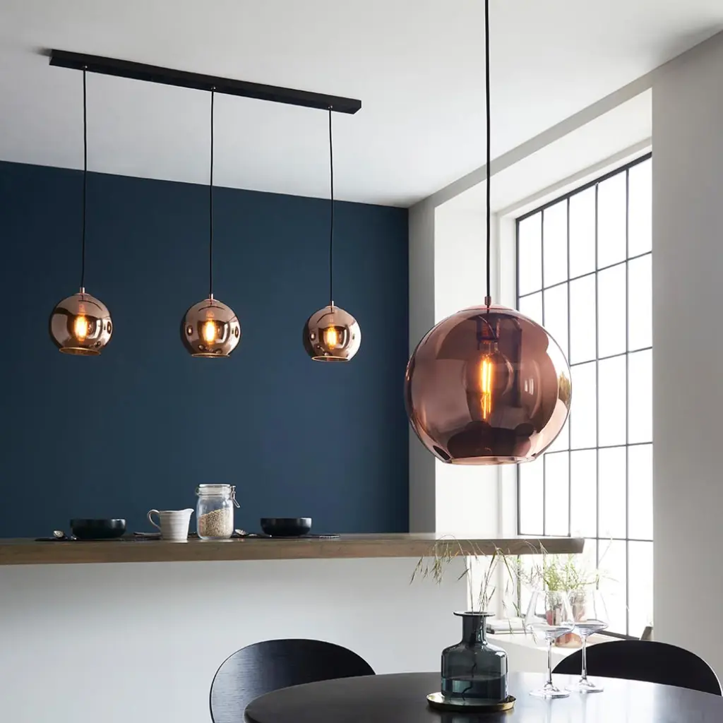 Boli Single Pendant in Copper Finish