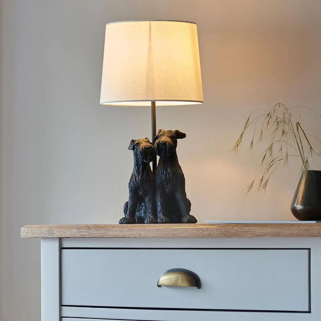 Westie Table Table C/W Shade