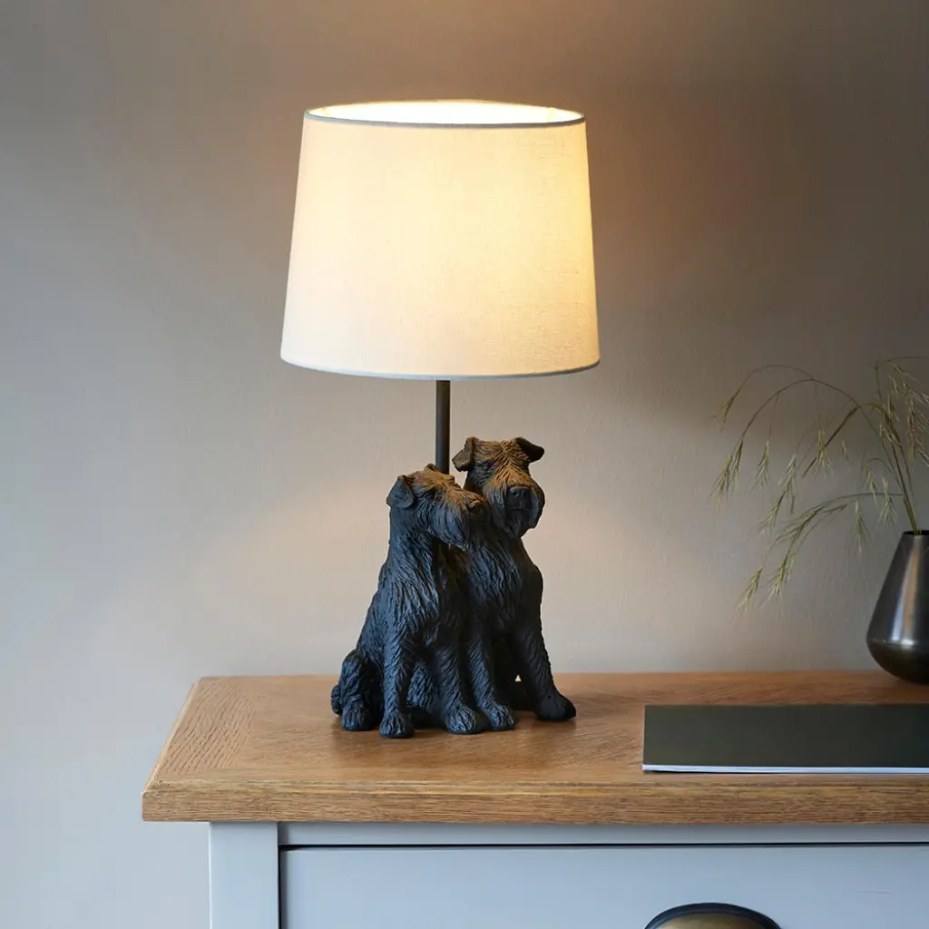 Westie Table Table C/W Shade