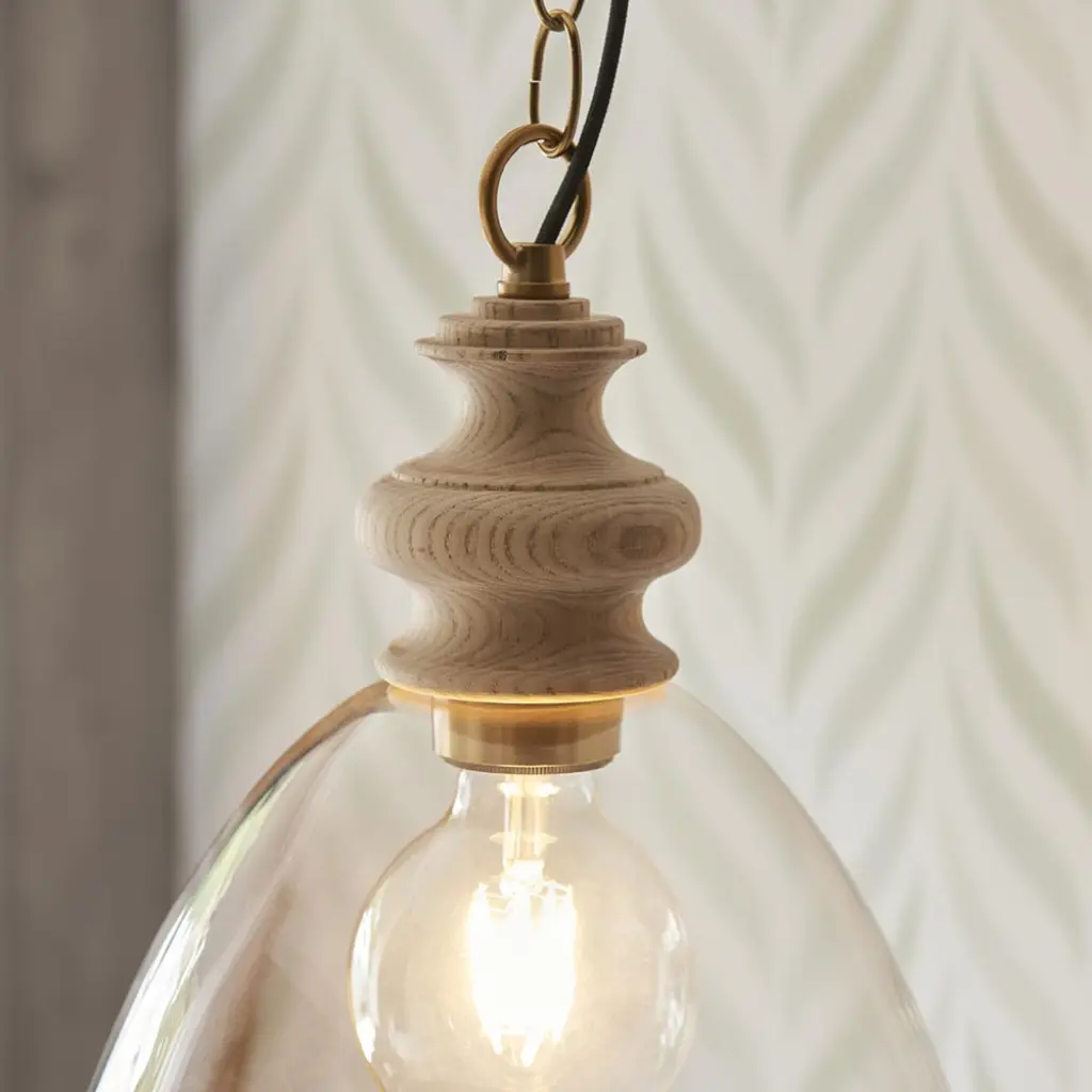 Cotswold Wooded Detailed Pendant