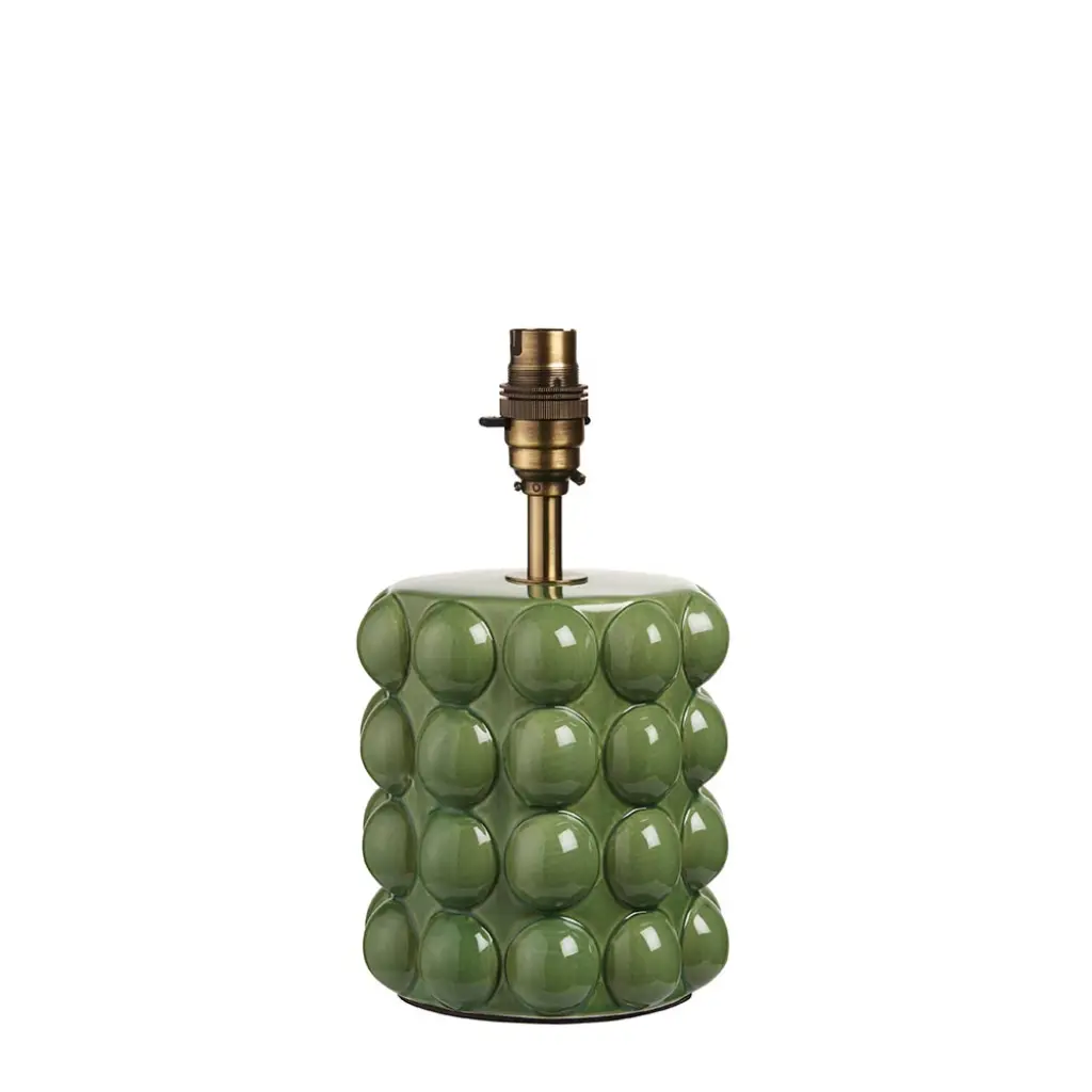 Bobble Green Table Lamp Base Only