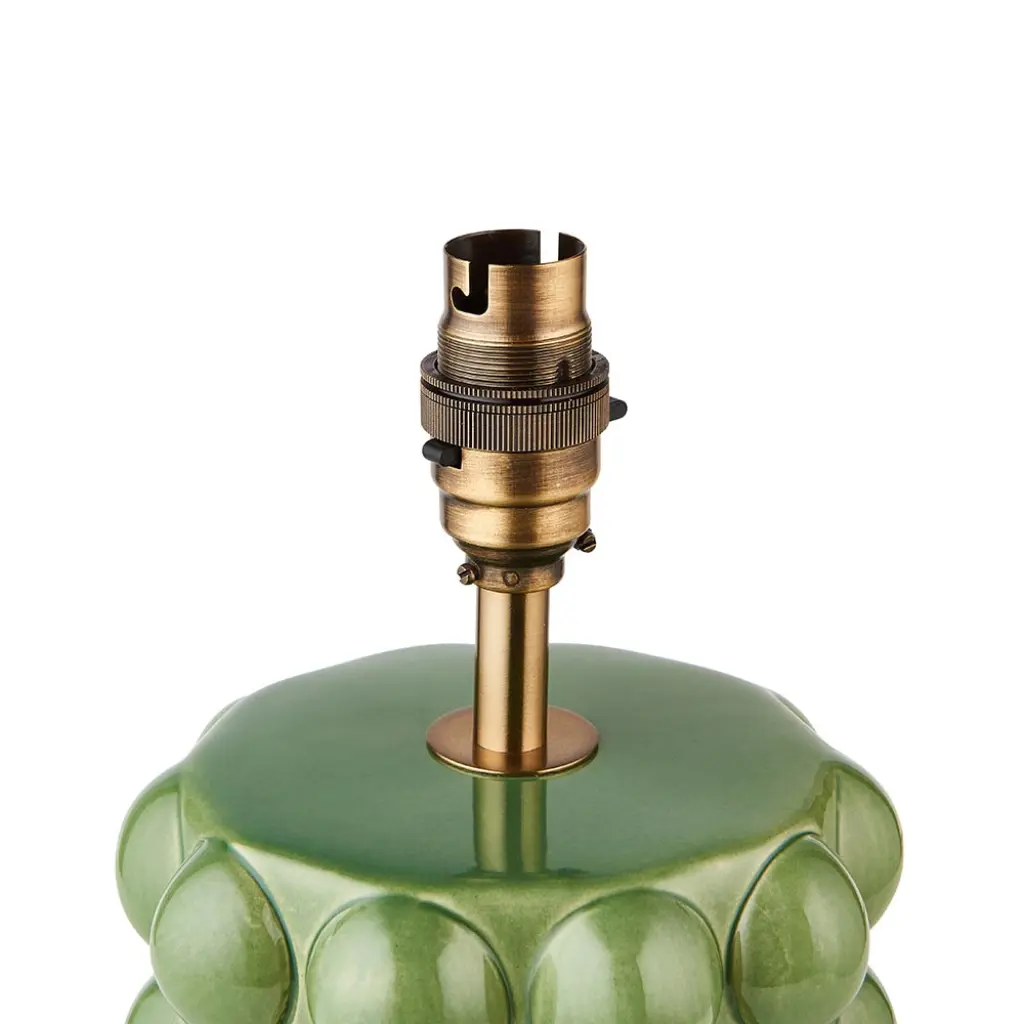 Bobble Green Table Lamp Base Only