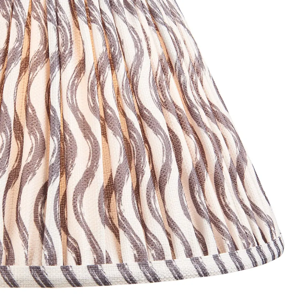 Ripple 300mm Pearl Grey Tapered Shade