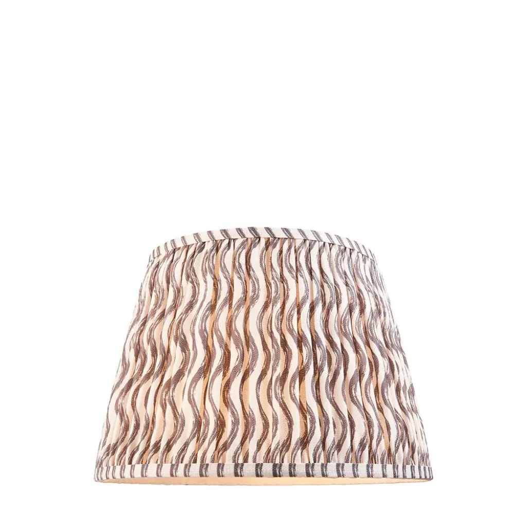 Ripple 350mm Pearl Grey Tapered Shade