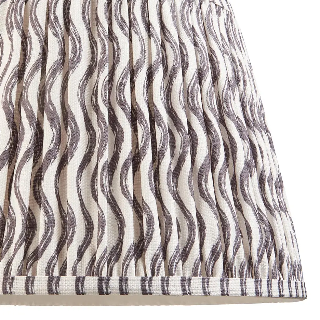 Ripple 350mm Pearl Grey Tapered Shade