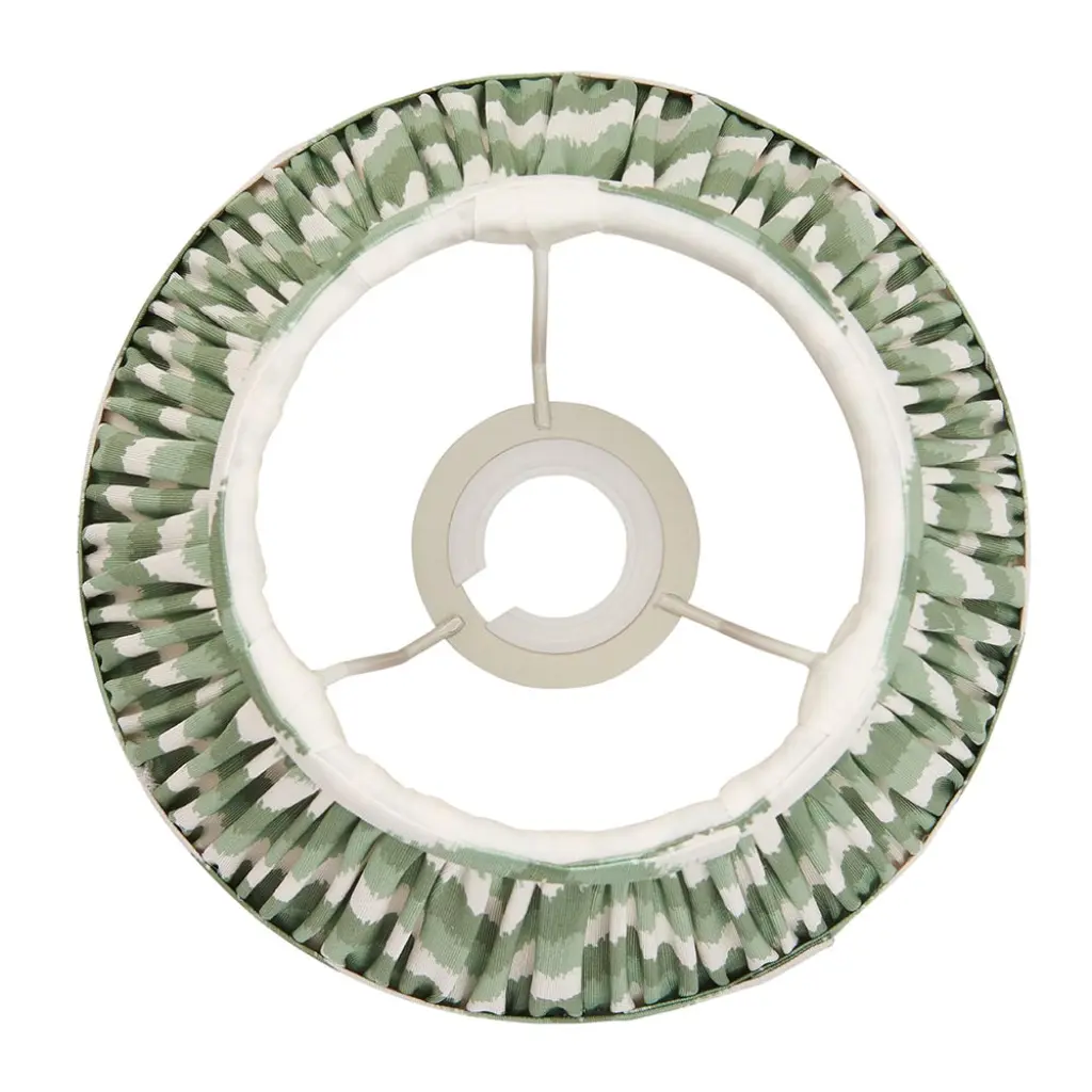 Zigzag 200mm Cotswold Green Tapered Shade