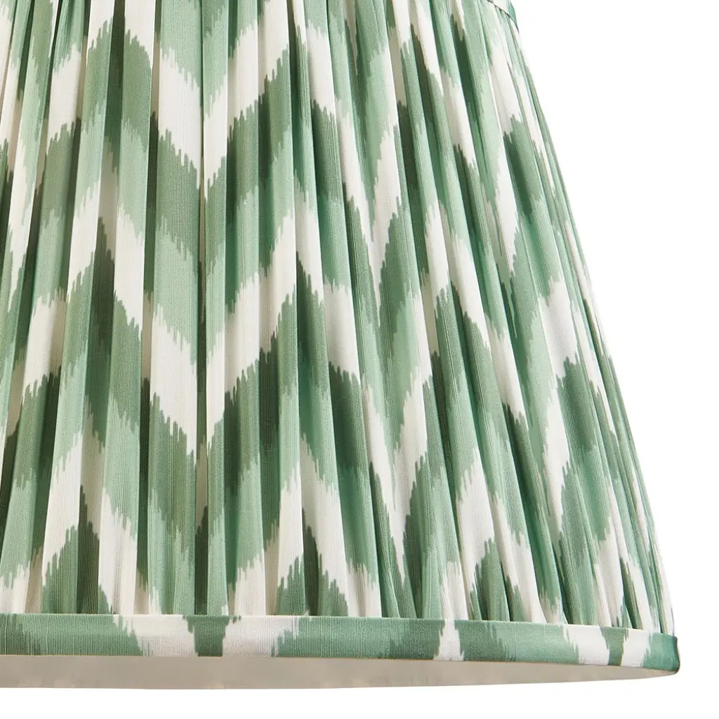 Zigzag 350mm Cotswold Green Tapered Shade