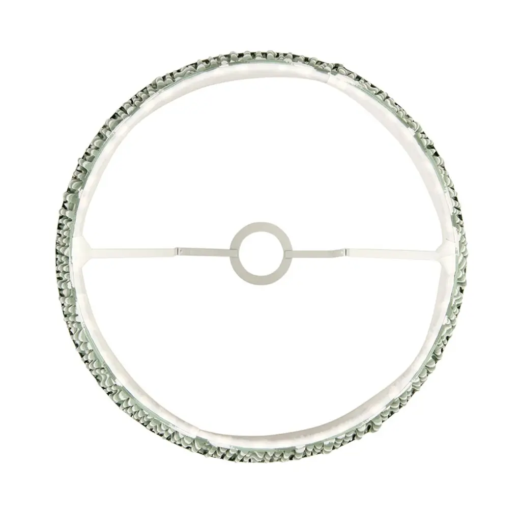 Zigzag 400mm Cotswold Green Tapered Shade