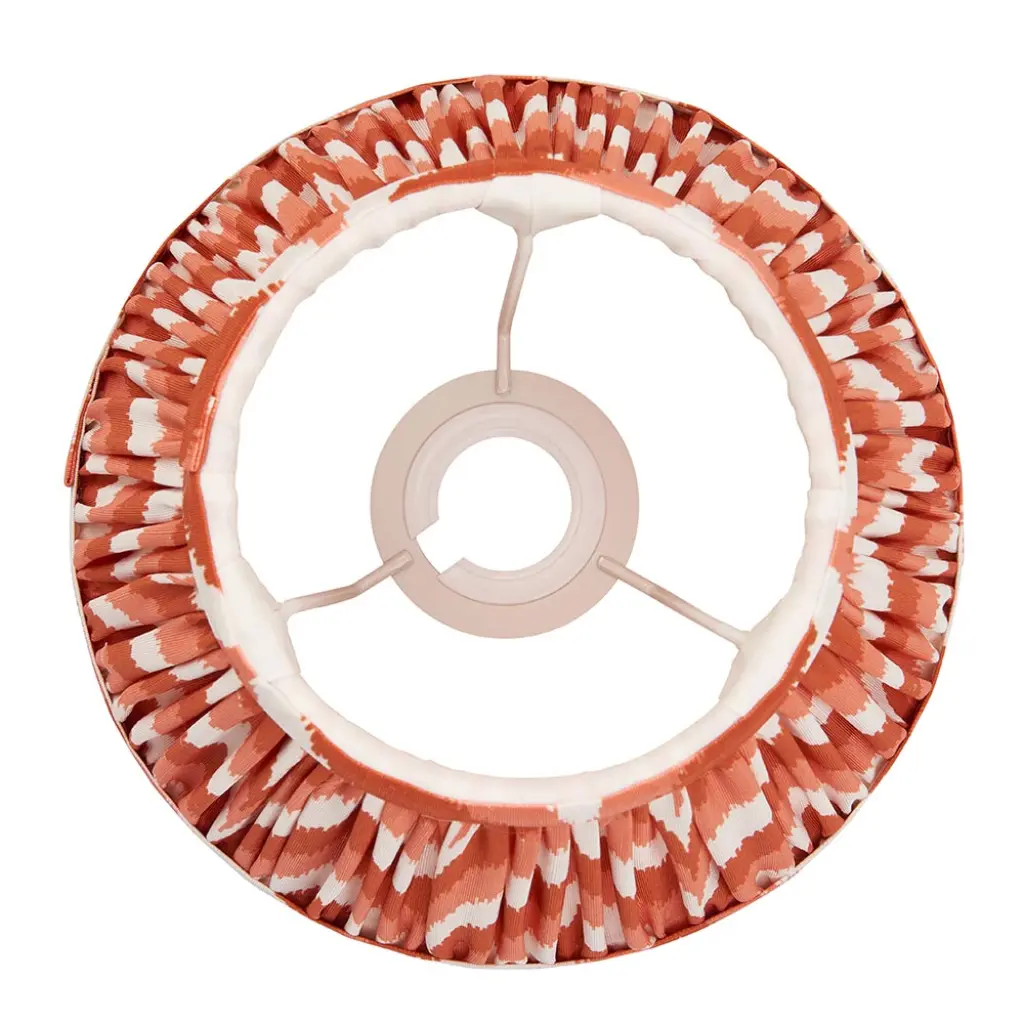 Zigzag 200mm Apricot Tapered Shade