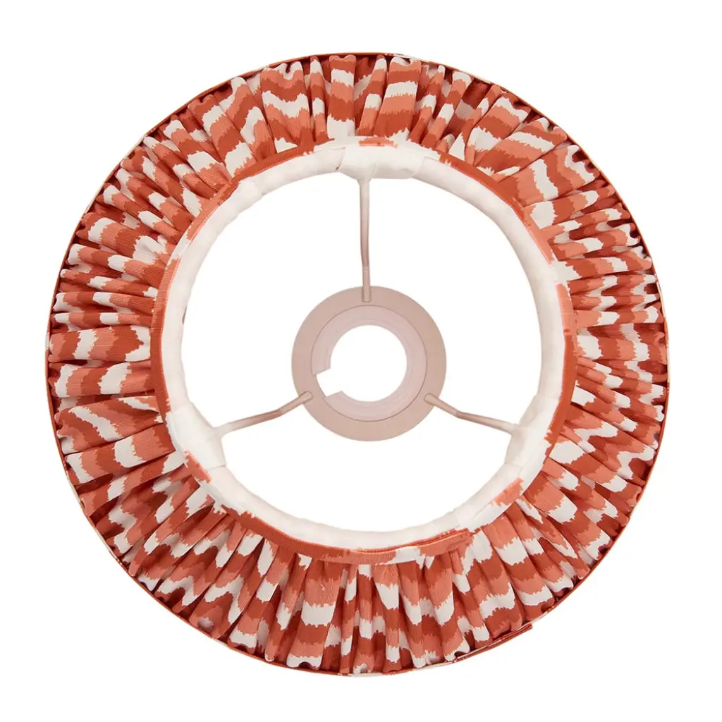 Zigzag 250mm Apricot Tapered Shade