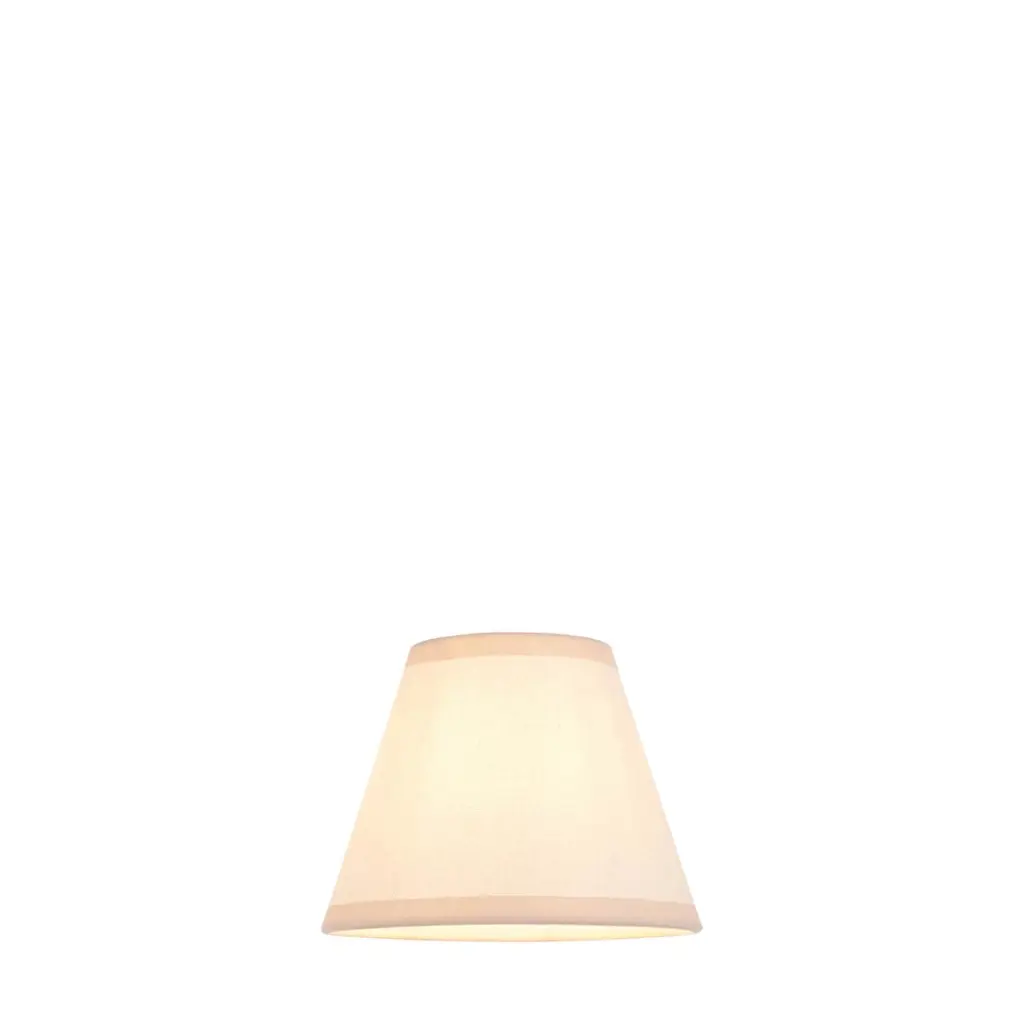 Ivy Tapered Almond White 160mm Shade