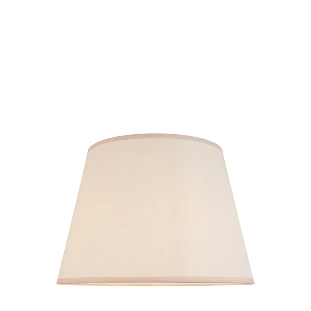 Ivy Tapered Almond White 400mm Shade