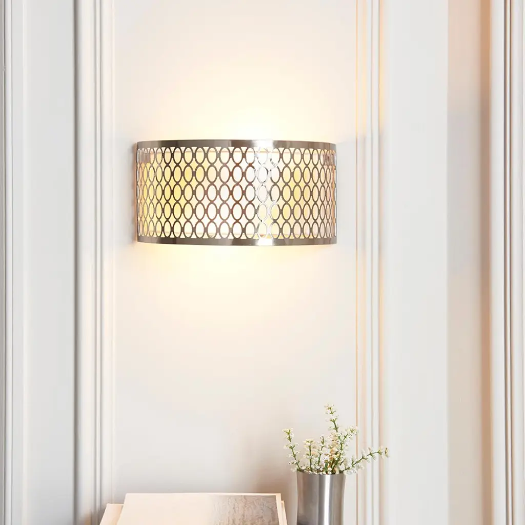 Cordero Satin Nickel Wall Light