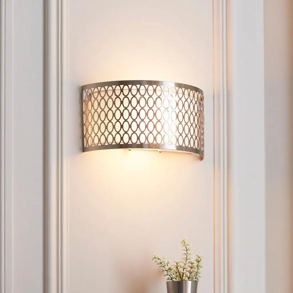 Cordero Satin Nickel Wall Light