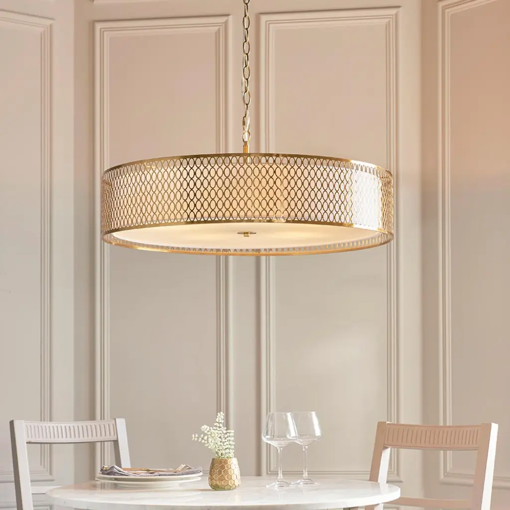 Cordero Large Gold Pendant