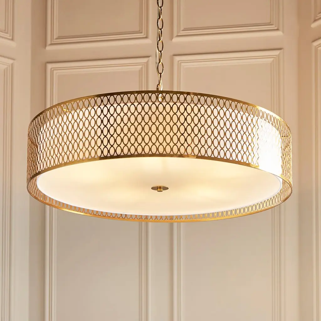 Cordero Large Gold Pendant