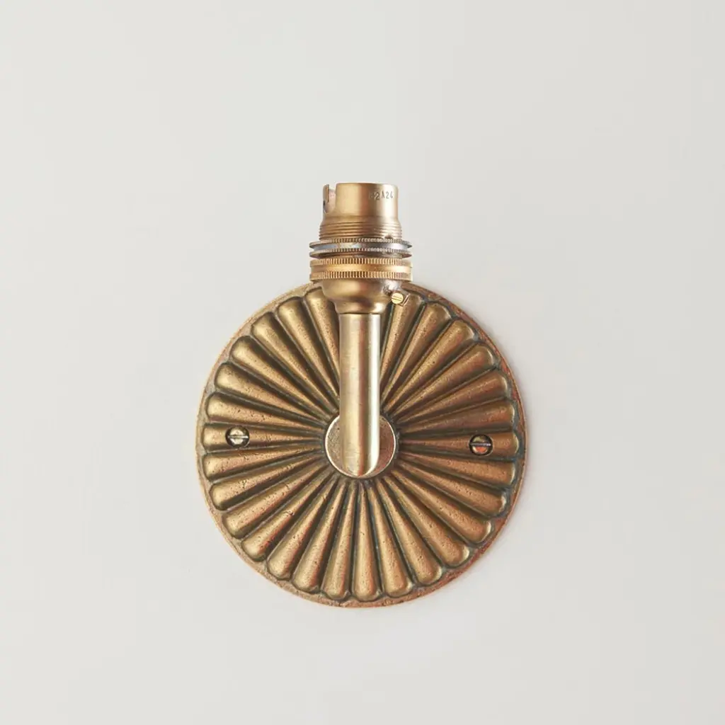 Dahlia Brass Wall Bracket Only
