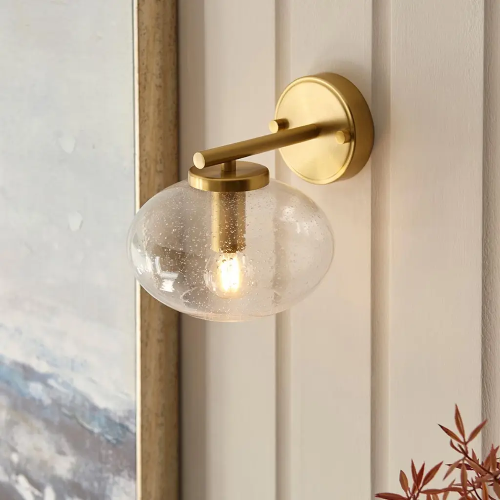 Jacob Brass Wall Light