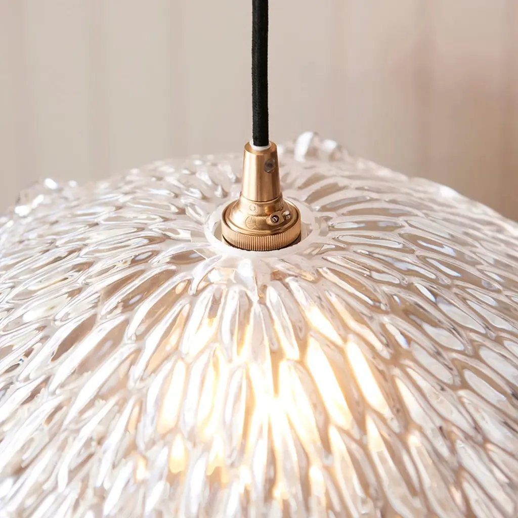 Orchid Easyfit Decorative Glass Shade