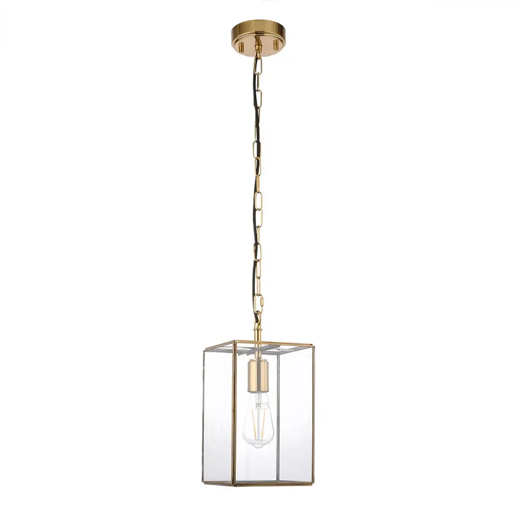 Hammond Small Single Glass Pendant