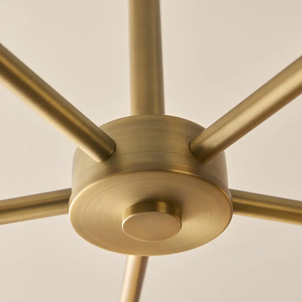 Cerchio 5 Light Semi Flush Fitting