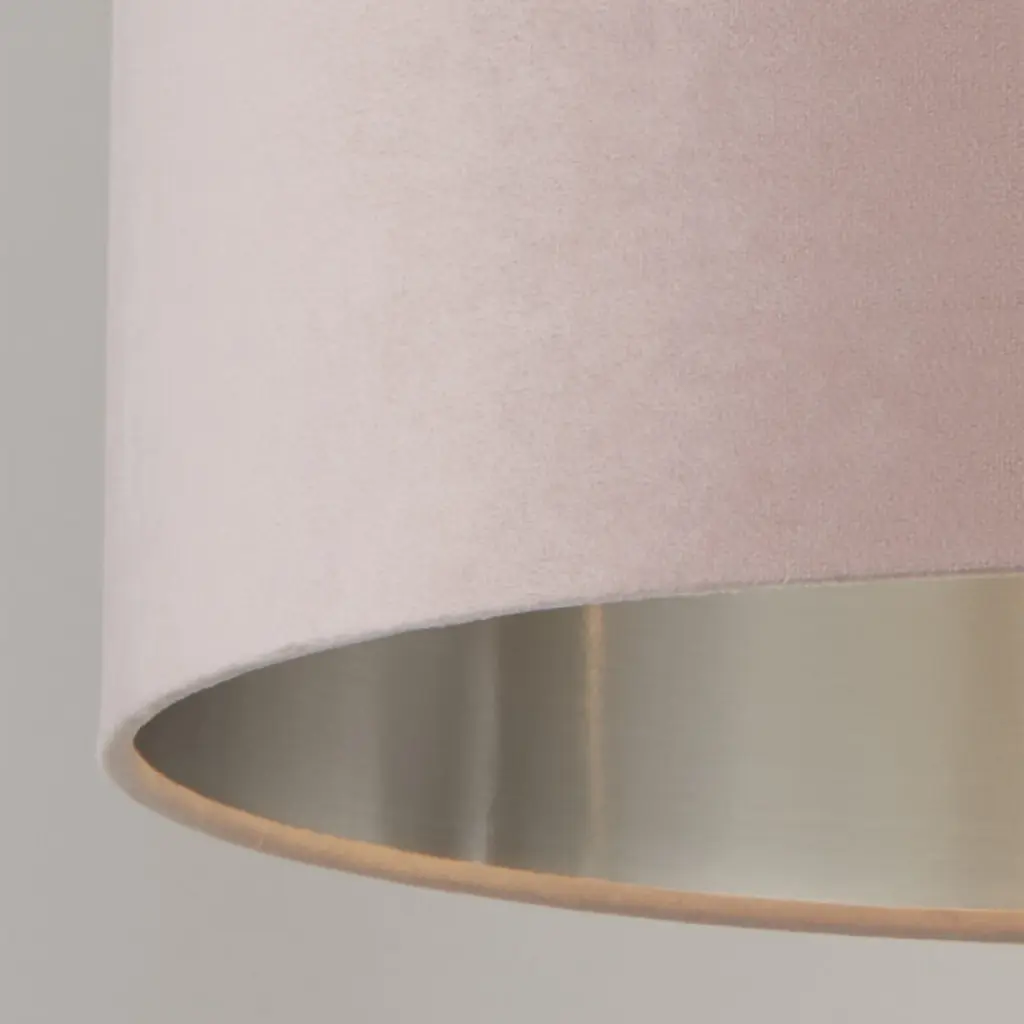 Pink Velvet with Silver Linner 38cm