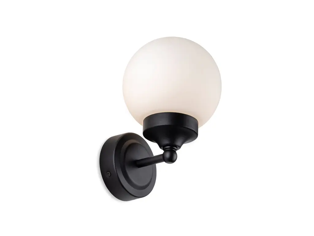 Louis Wall Light in Black