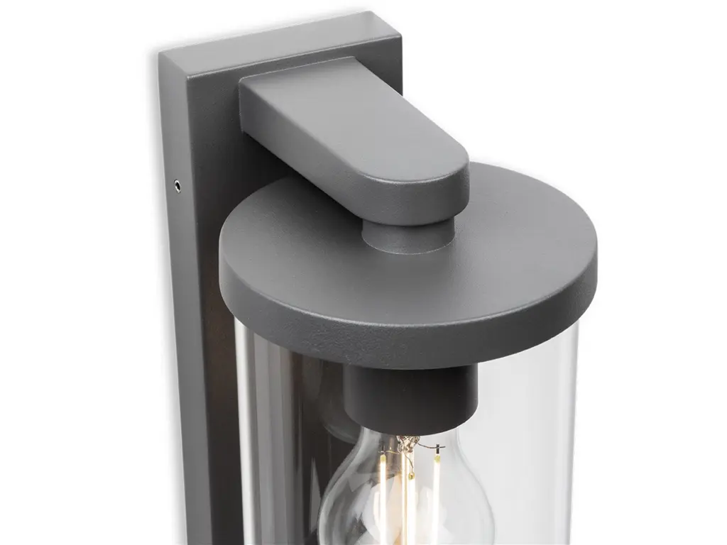 Harley Graphite Wall Lantern with PIR Sensor