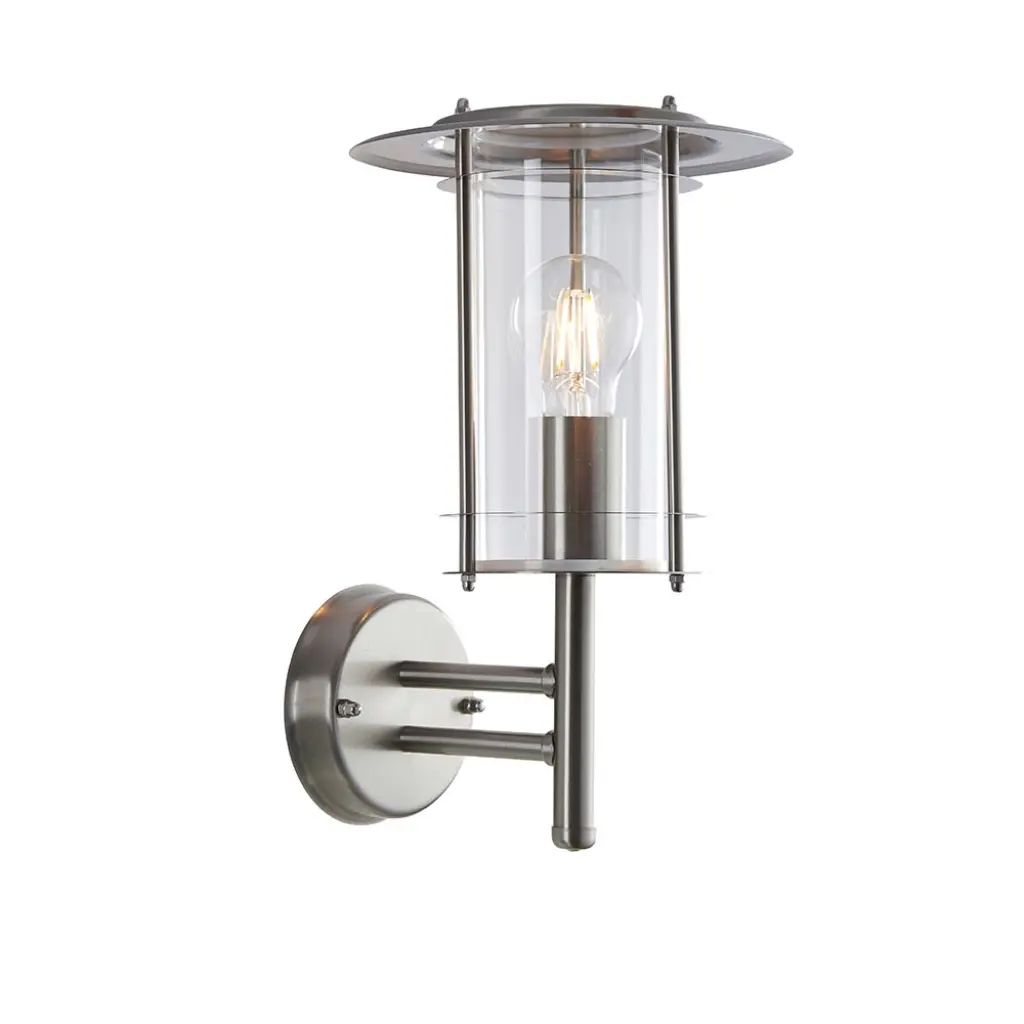 York Stainless Steel Wall Light IP44
