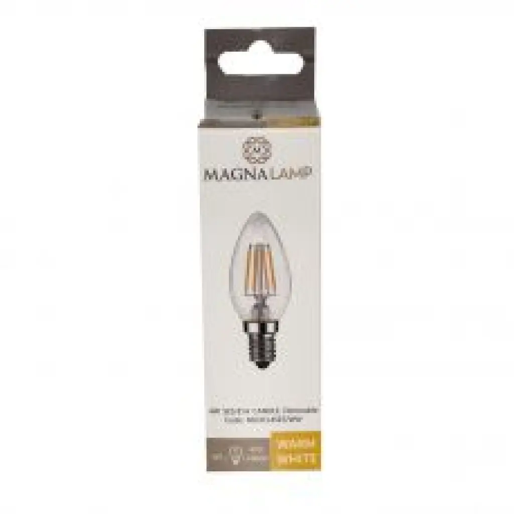 4W Dimmable E14 Candle Bulb Cool White