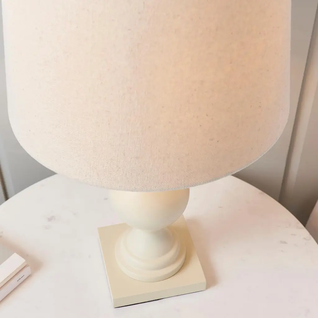 Marsham Ivory Table Lamp C/W Shade