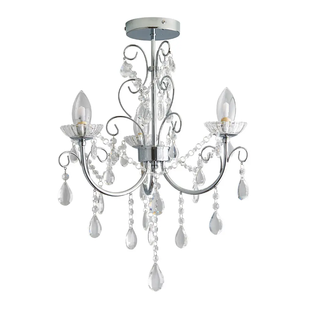 Tabitha 3 Light Semi Flush IP44