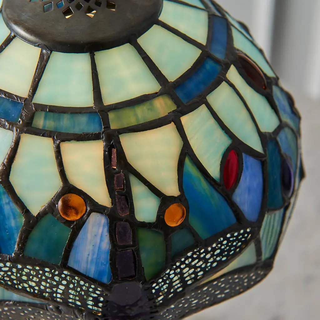 Dragonfly Blue Mini Table Lamp