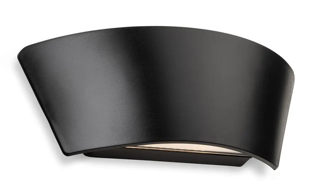 Ibiza LED Outdoor Wall Light in Black Finish