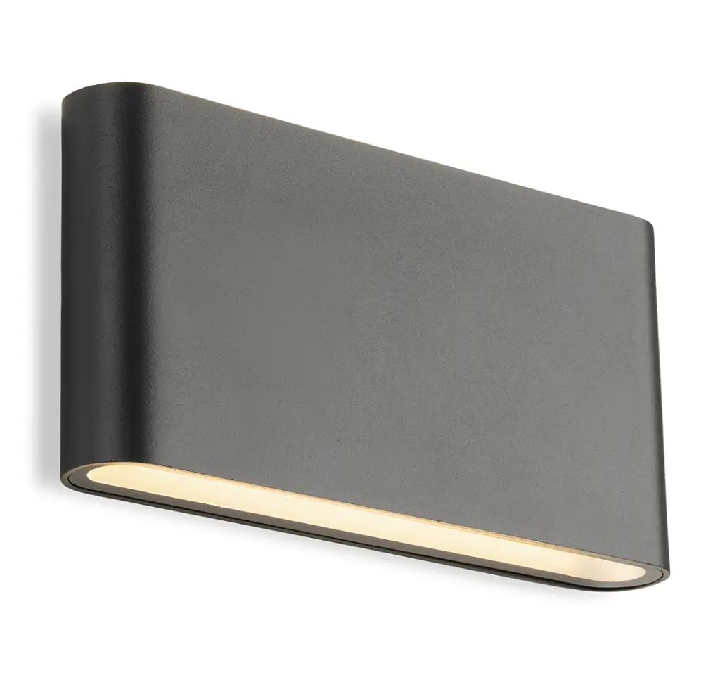 Algarve LED CCT Outdoor Graphite Up & Down Wall Light