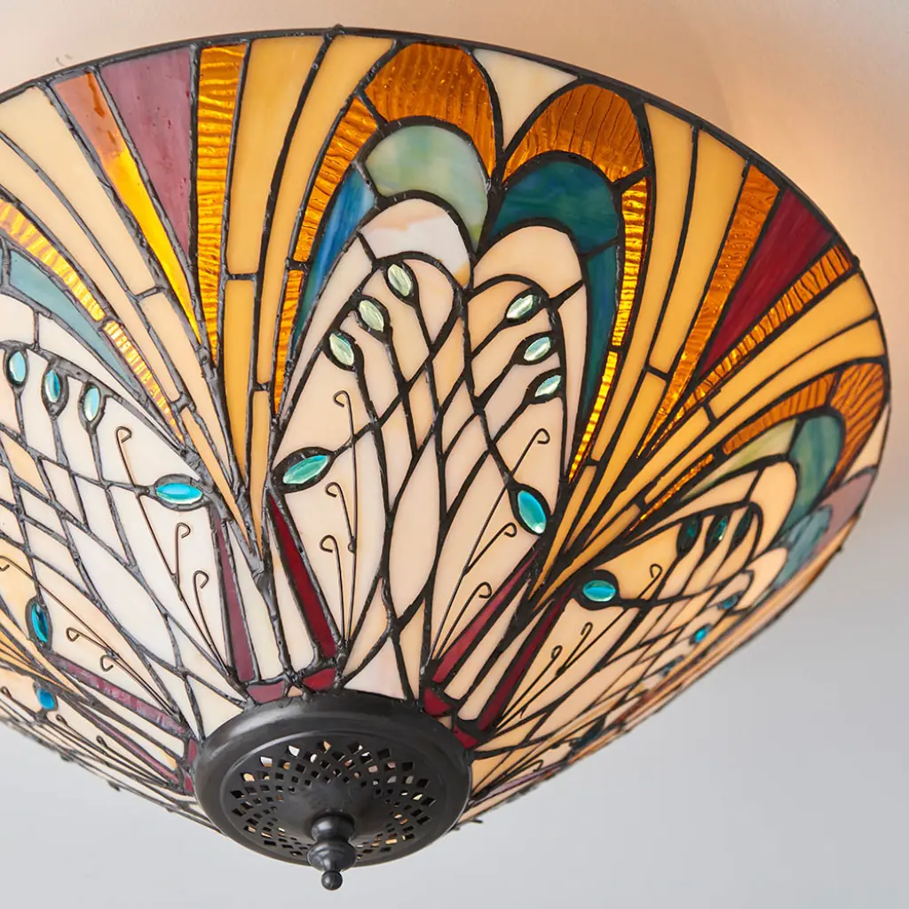 Hector Medium 2 Light Flush