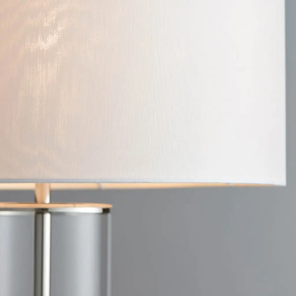 Lessina Bright Nickel Touch Table Lamp