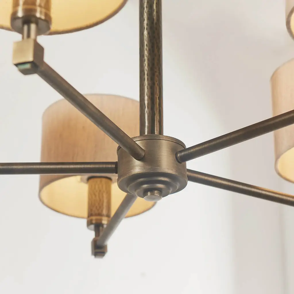 Indara 5 Light Bronze Pendant