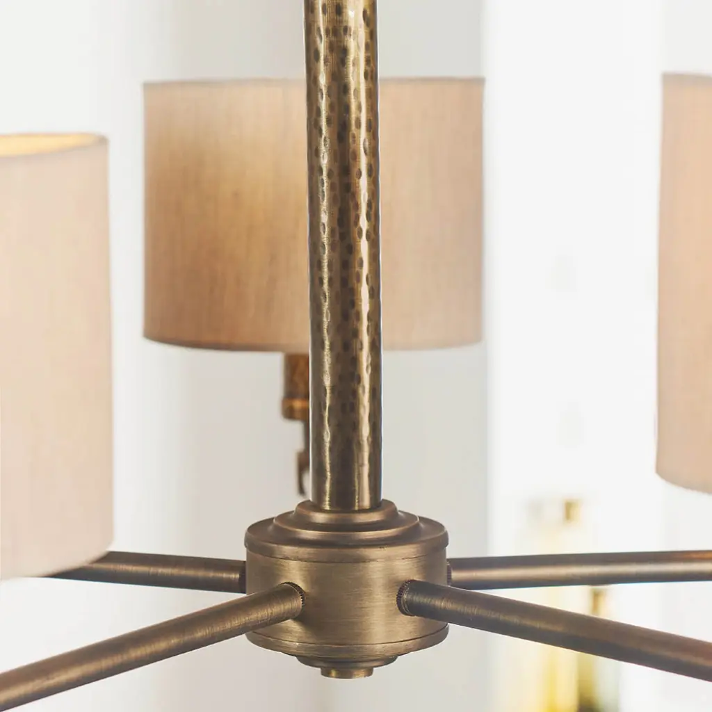 Indara 5 Light Bronze Pendant