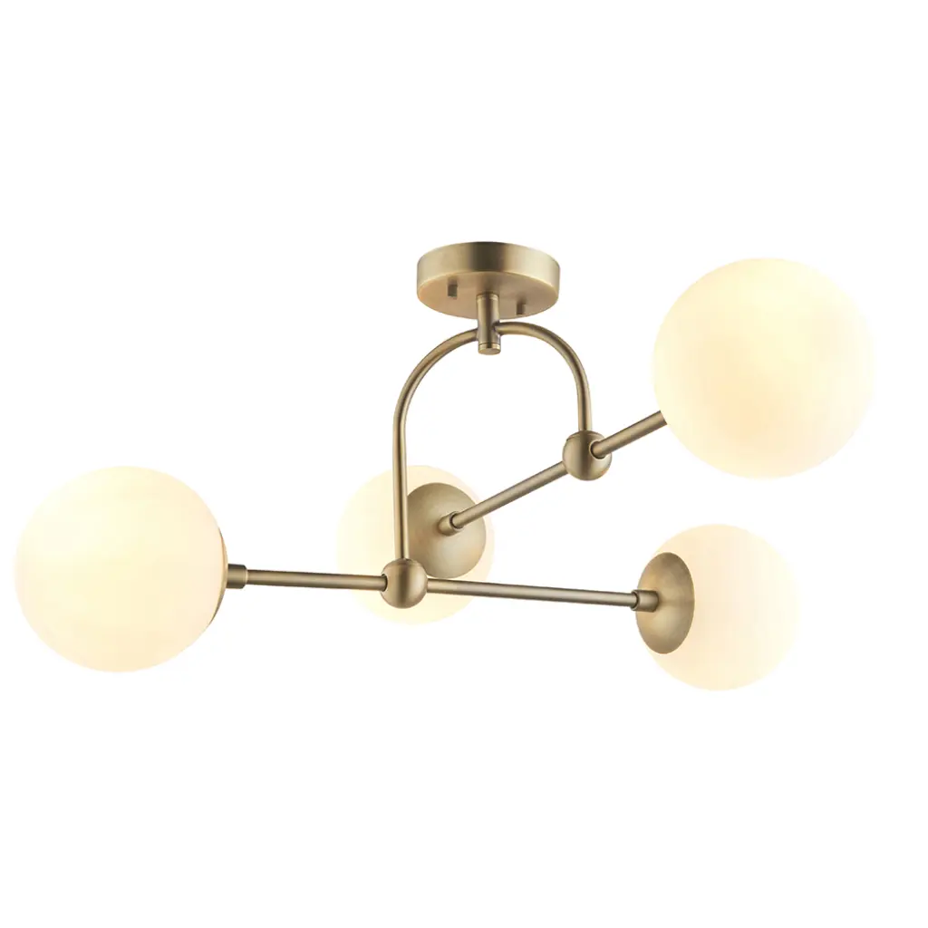 Opal 4 Light Semi Flush