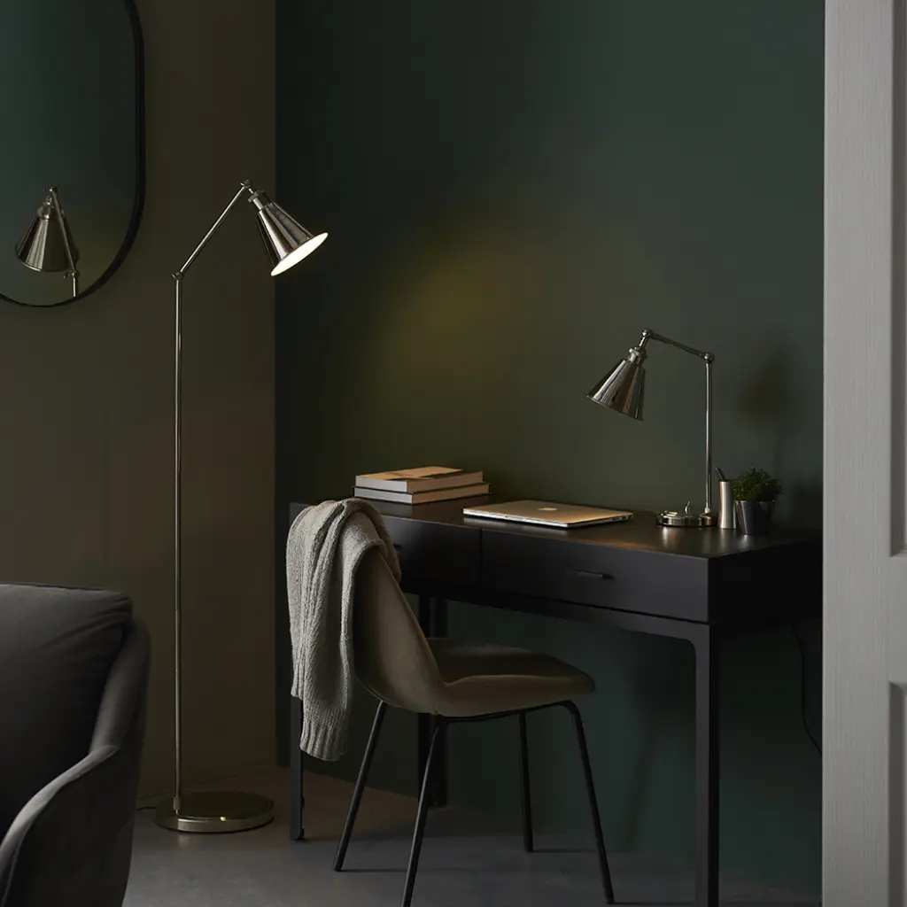 Hal Nickel Table Lamp
