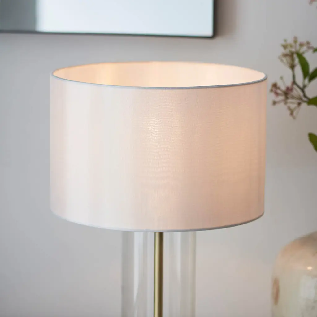 Lessina Small Brushed Satin Gold Touch Table Lamp