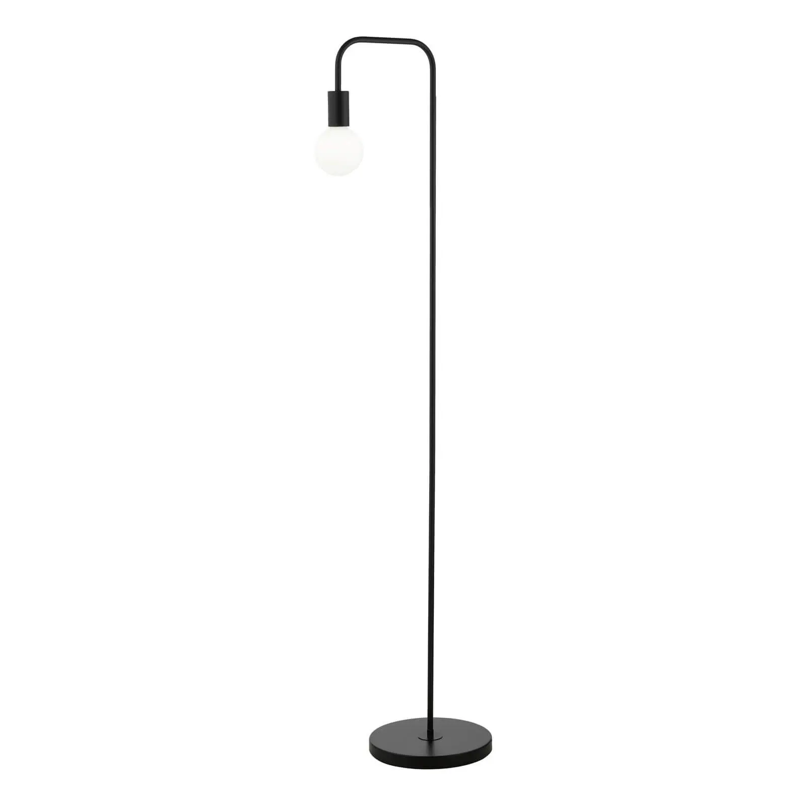 Dena Matt Black Floor Lamp