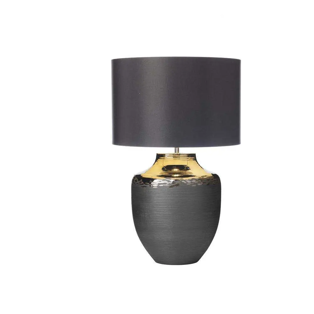 Asya Table Lamp Ceramic & Black Base Only