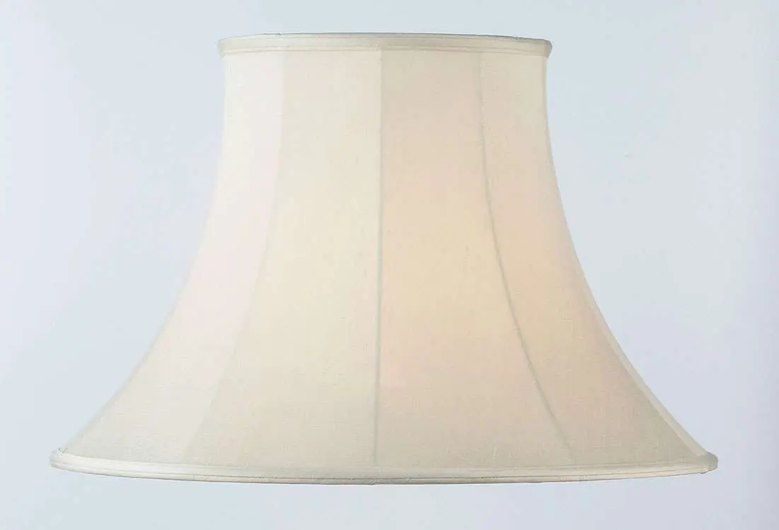 Carrie 18 Cream Round Bell Shade