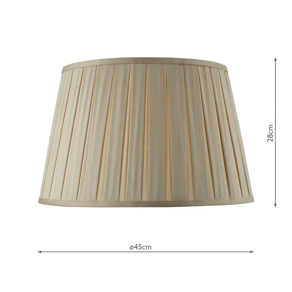 Degas Taupe Drum Shade 45cm