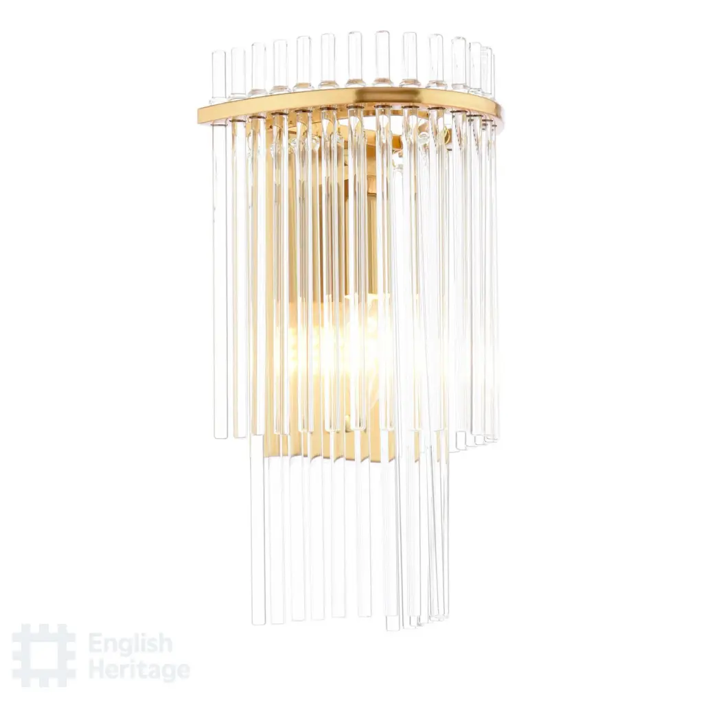 Eltham Antique Gold Wall Light