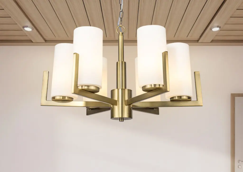 Empire 6 Light Bronze Pendant